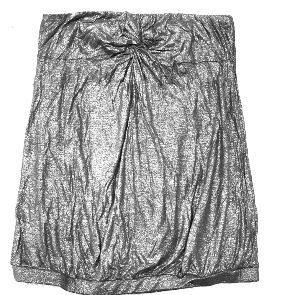 velvet super cute strapless blouse